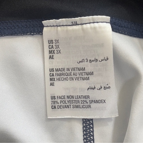 Ideology Believe in Movement Snake Print Fluid Ankle/Crop Leggings 3X NWOT - Picture 5 of 6